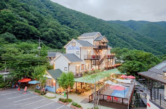 파라다이스 펜션 바비큐