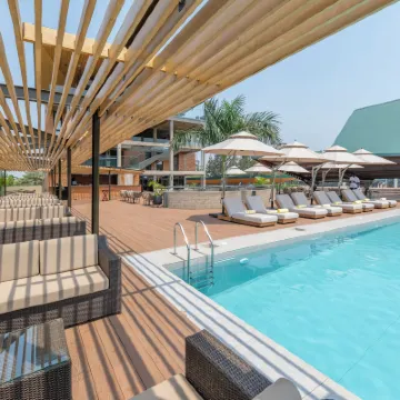 基加利Zaria Court酒店 鄰近Presidential Palace Museum的酒店