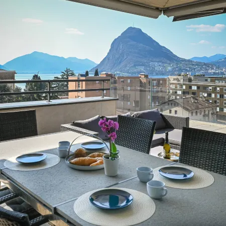 Lakeview 3 Bedroom Pico Penthouse in Lugano