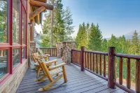 Hilltop Breck Home Hot Tub, Views and Walk to Town - bar