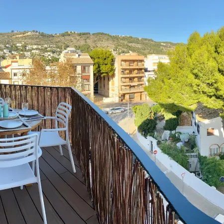 Luxury Apartment Overlooking Javea Bay and Mountains