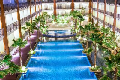 共有エリア スイス ベルホテル チューバンの写真