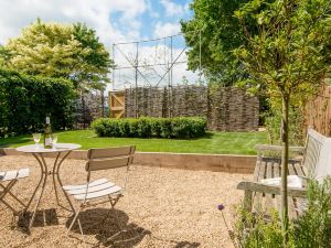 Deepwell Granary is a Lovely Thatched Barn with Attached Meadow Woodland