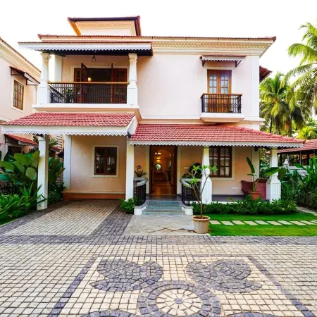 Elivaas 4 BHK with Pvt Pool Near Baga - Celest