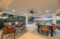 IG-Worthy TX Oasis: Gated Pool + Fire Pit + Putt Putt + Game Room
