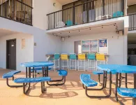 Scenic Ocean front first floor pool view spacius condo for up to 4 adults.