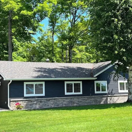 Stunning 100 Feet of Private Beach on Grand Traverse Bay with Hot Tub