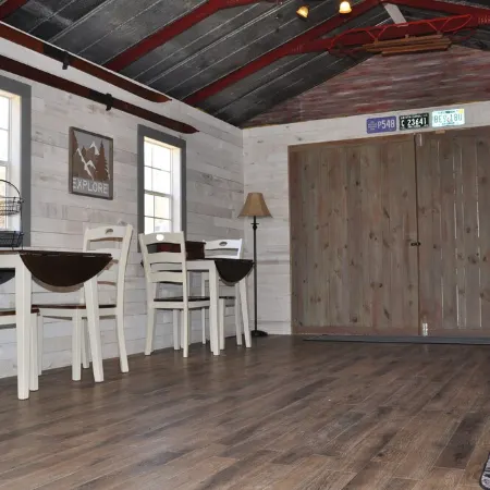 Luxury cabins in the foothills of the Blue Ridge Mountains