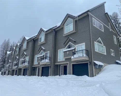 桑德波因特，施韋策，潘德奧雷爾湖滑雪公寓 桑德波因特住宿飯店