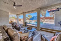 25% off 7-nights! Epic Pool /spa!  12 Joshua Trees🌵3 King beds/1 Queen  Hiking!