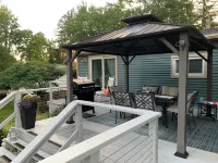 Direct Waterfront private house, NEW 40ft dock w/power, sleeps 8 in Wine Country