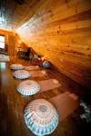 Cozy cabin near Lake Placid & High Peaks. Featuring 7 person hot tub and Yoga