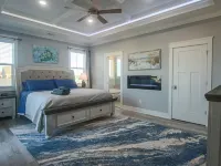 Ocean-View Home w/ Hot Tub, Fire Pit & Elevator, 3-Min Walk to Beach Access Hotels in Topsail