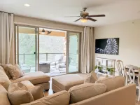 Guadalupe Riverfront Condo, the River is literally in the back yard!