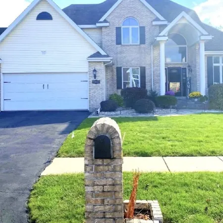 Entire lower level in a private home with walkout fenced yard.
