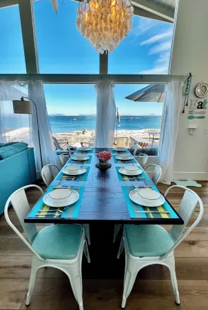 Oceanfront Beach House on Camano Island: Gone Coastal Beach House.