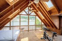 Cliffview Lakefront Retreat! Huge Dock, Floating Dock, Fire Pit, Multiple Patios