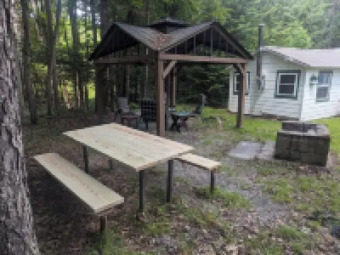 Private, Cozy Cottage in the woods 哈密爾頓縣酒店