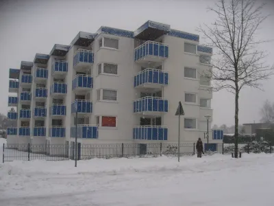 Apartment 31 in Haus Poseidon, 4th floor, sauna, garage, bicycle cellar Hotels in Döse