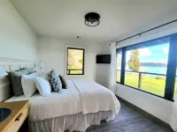 Enetai Beach House, stunning waterfront w/ Dock,  large deck and tennis court Hotels near Manette Walking Trail & Hill Climb