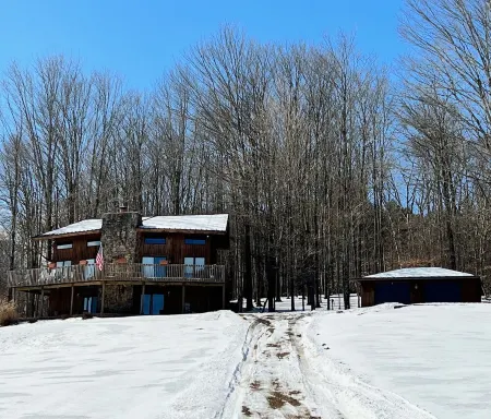 Mountain Vista Chalet at Cherry Springs | Pa Grand Canyon, Pine Creek, Wellsboro Отели в г. Абботт Тауншип