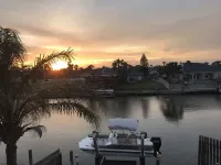 Spectacular Sunsets! Private Pool & Spa on Canal - Walk to Beach & Restaurants!!