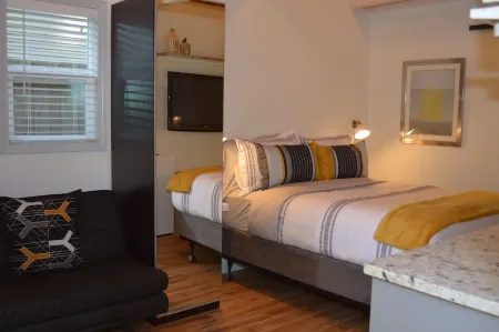 Yellow door carriage house