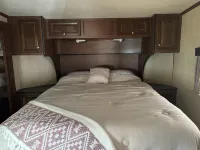 Cozy RV tucked back in a quiet property with plenty of room to relax