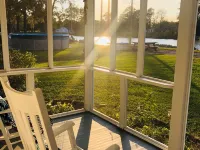 Relax at this beautiful Historic Intracoastal Waterlily Cottage + Game Room Hotels in Currituck County