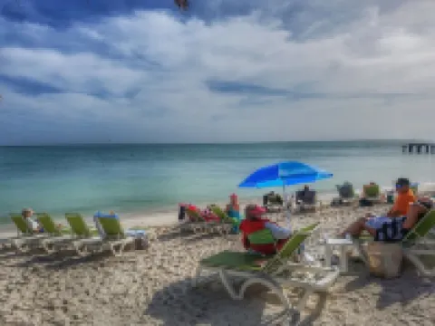 Outstanding pool and outdoor area 5 minute walk to beach!