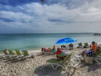 Outstanding pool and outdoor area 5 minute walk to beach!