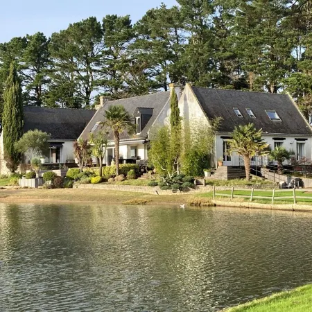 Beautiful outbuilding on property, seafront and golf course