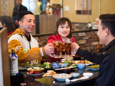 レストラン 和モダンな温泉旅館 湯布院らんぷの宿の写真