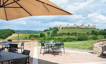 Il Borgo Apartment Pool, Wifi in Monteriggioni