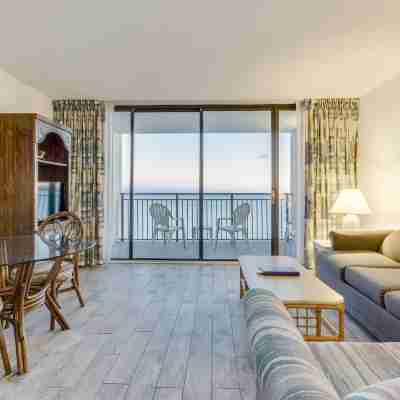 Scenic Views from the Balcony at Ocean Forest Plaza Condos Rooms