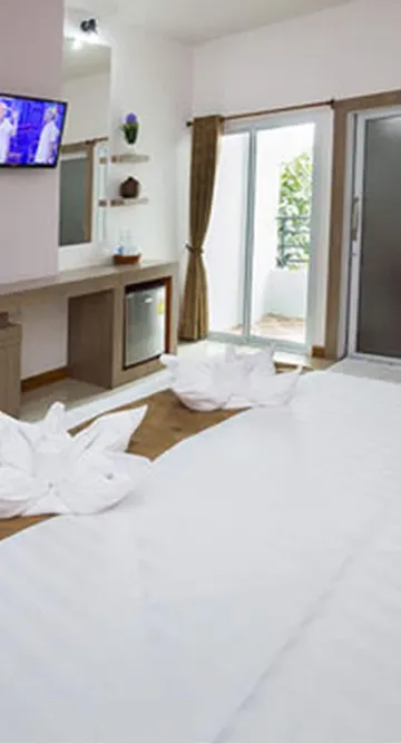 ห้องมาตรฐานพร้อมเตียงคู่