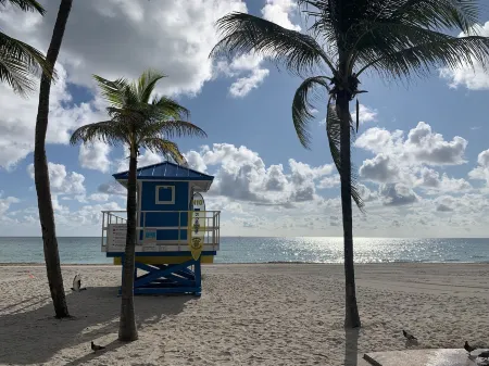 Tiana Beach Inn Отели в г. Голливуд