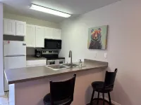 Your perfect home base at Bear Lake. Just a short walk to Bear Lake Marina!