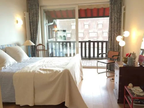 Center of Deauville, spacious Duplex with sea view