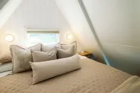 Riverfront A-Frame w/ Hot Tub and Firepit