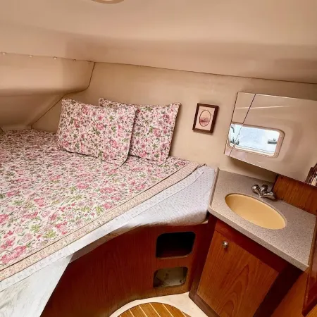 Stay aboard elegant sailboat