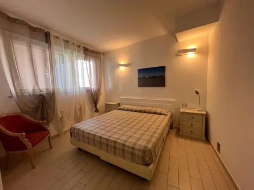 Villasimius: La Chiocciola apartment Surrounded by greenery.
