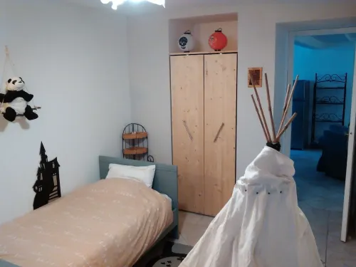 A family apartment, like "home" in the countryside and very close to Nancy