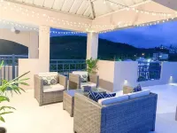 Cozy/bright family sized condo w/ private rooftop, pool and 5 min from beach! Hotels in Machos