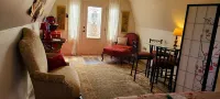 Cozy cabin on a working horse rescue with WiFi, HVAC, plumbed outhouse, shower