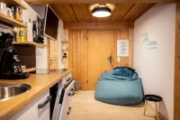 In the traditional farmhouse