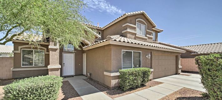 2 Mi to Goodyear Ballpark! Home w/ Poolside Oasis Hotels in Goodyear
