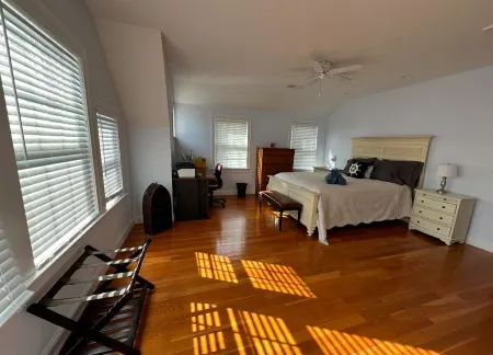 New Listing!  Beautiful, new, luxurious house just steps to the beach