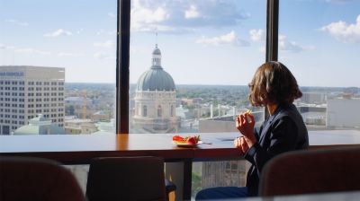 ホテルからの眺望 ハイアット リージェンシー インディアナポリス アット ステート キャピトルの写真