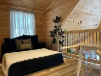 Modern & Cozy Lakefront Cabin: Rustic Charm and Serene views